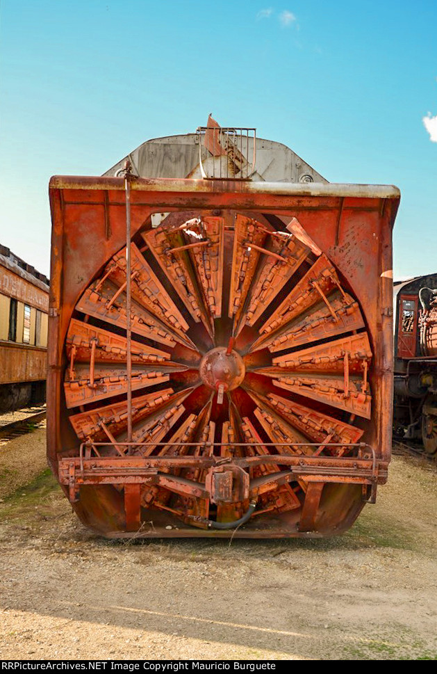 Union Pacific Steam Powered Leslie Rotary Snowplow